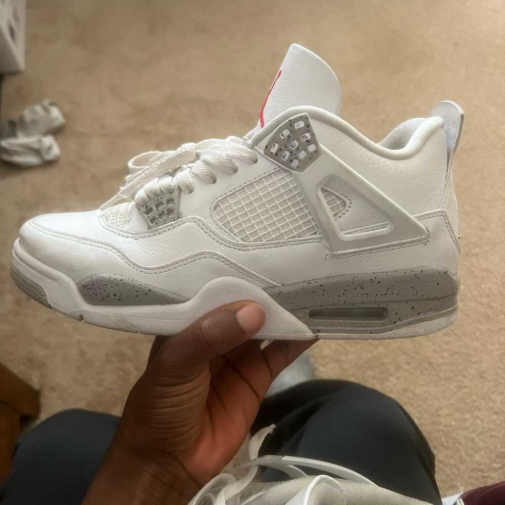 Jordan 4 white Oreo